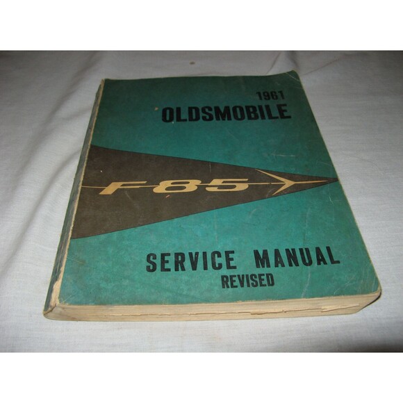1961 Oldsmobile F85 Service Manual Repair Guide Book Automobile Car Vintage - Picture 1 of 2